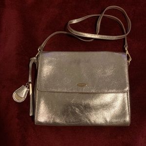 Tahari gold bag